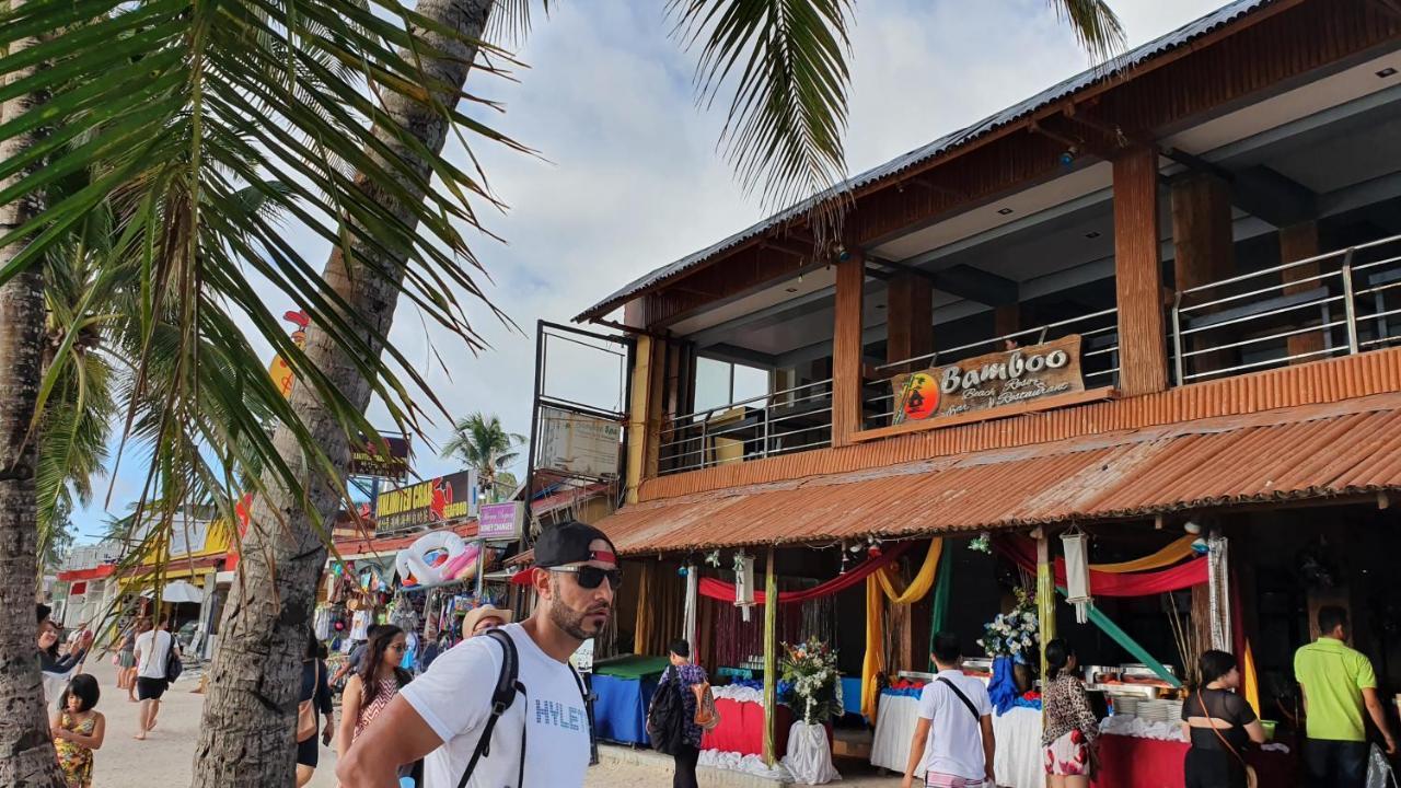 Bamboo Beach Resort & Restaurant Manoc-Manoc Dış mekan fotoğraf
